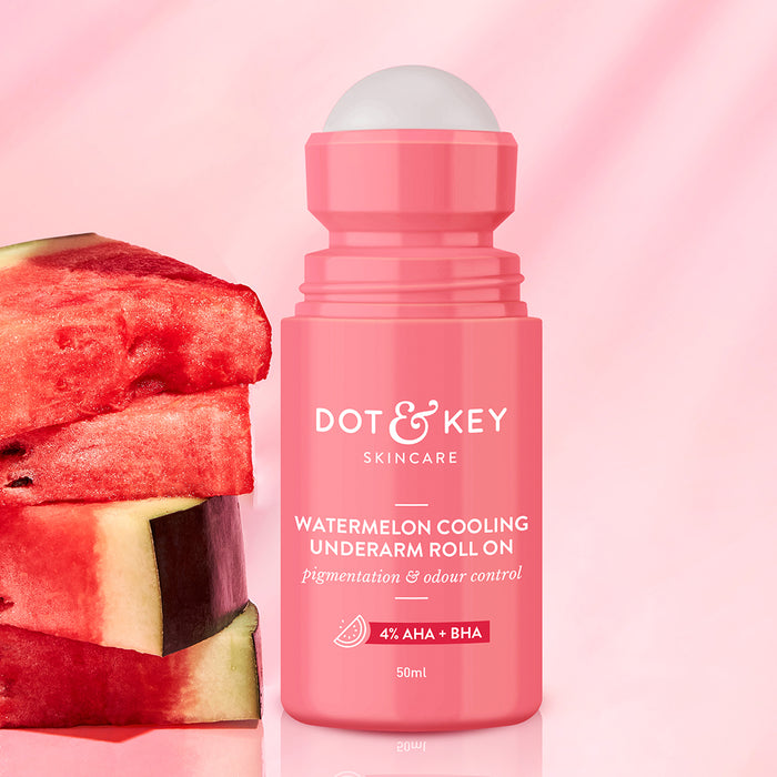 Dot and Key watermelon cooling underarm roll on