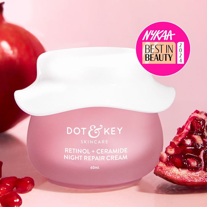 Dot and key Retinol night repair cream pomegranate oil