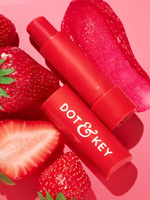 Dot & Key Barrier Repair Hydrating Lip Balm SPF 50 Tinted Strawberry Red