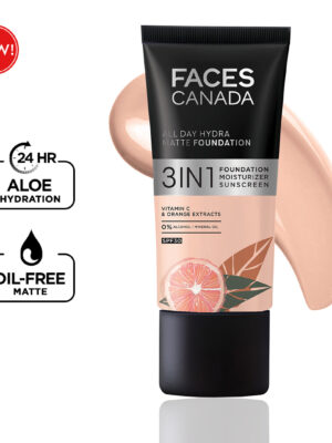 Faces Canada 3-in-1 Foundation+Moisturizer+SPF 30