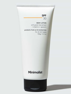Minimalist SPF 30 Sun Protection Body Lotion