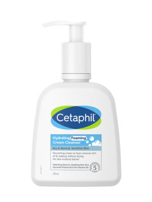 Cetaphil Hydrating Foaming Cream Cleanser