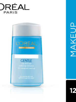 Loreal paris gentle lip and eye makeup remover