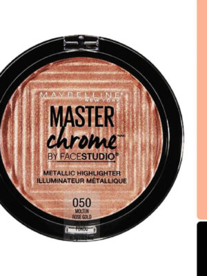 Maybelline New York Master Chrome Metallic Highlighter 050 Molten Rose Gold