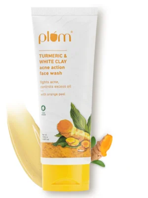 Plum Turmeric and White Clay Face Wash
