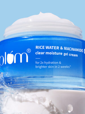 Plum Rice Water and Niacinamide Clear Moisture Gel Cream