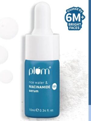 Plum rice water niacinamide serum 10ml