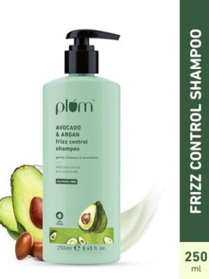 Plum Avocado and Argan frizz control shampoo 250ml