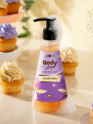 Plum Vanilla vibes shower gel