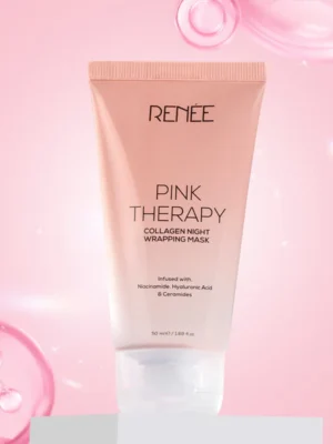 RENEE Pink Therapy Collagen Night Wrapping Face Mask For Youthful Skin